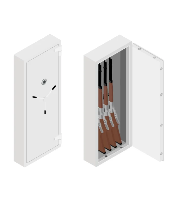 armadio blindato fucili milano